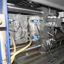 inside a moulding machine