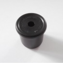 black plastic single hole