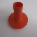 orange golf tee