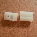 white clips