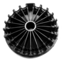 black syringe holder