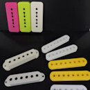 various colours guitar pickups